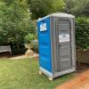 portable chemical toilet rental in garden