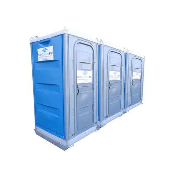 Multiple portable toilets for hire in events in Sydney