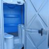 internal view of portable chemical toilet for hire in sydney