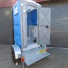 internal view of single portable toilet on a trailer for hire for events in Sydney