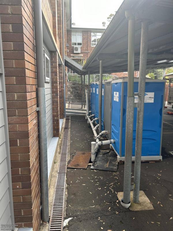 Luxury Portable Toilet Hire Sydney Sewer Connect Toilet